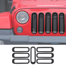 For 2007-2018 Jeep Wrangler JK Front Grille Insert Frame Trim Ring RT-TCZ
