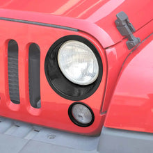 For 2007-2018 Jeep Wrangler JK Headlight Ring/Front Turn Signal Trim Bezels RT-TCZ