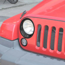 For 2007-2018 Jeep Wrangler JK Headlight Ring/Front Turn Signal Trim Bezels RT-TCZ