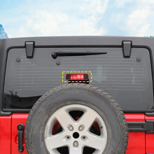For 2007-2018 Jeep Wrangler JK High Brake Light Third Lamp Cover Trim RT-TCZ