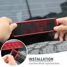 For 2007-2018 Jeep Wrangler JK High Brake Light Third Lamp Cover Trim RT-TCZ