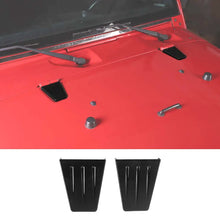 For 2007-2018 Jeep Wrangler JK JKU 2X Engine Hood Hinge Decor Cover Trim RT-TCZ