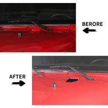 For 2007-2018 Jeep Wrangler JK JKU 2X Engine Hood Hinge Decor Cover Trim RT-TCZ