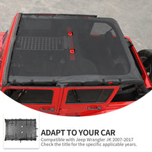 For 2007-2018 Jeep Wrangler JK JKU 4 Door Soft Leather Sunshade Top Full Length Cover Black RT-TCZ