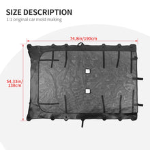 For 2007-2018 Jeep Wrangler JK JKU 4 Door Soft Leather Sunshade Top Full Length Cover Black RT-TCZ