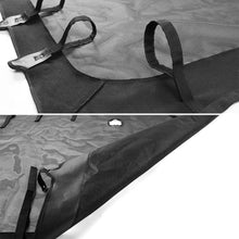 For 2007-2018 Jeep Wrangler JK JKU 4 Door Soft Leather Sunshade Top Full Length Cover Black RT-TCZ