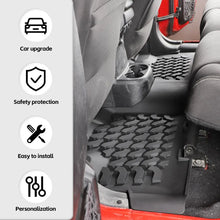 For 2007-2018 Jeep Wrangler JK JKU 4-Door Waterproof Car Floor Foot Mats Replacement RT-TCZ