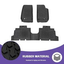 For 2007-2018 Jeep Wrangler JK JKU 4-Door Waterproof Car Floor Foot Mats Replacement RT-TCZ