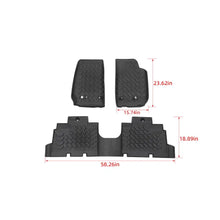 For 2007-2018 Jeep Wrangler JK JKU 4-Door Waterproof Car Floor Foot Mats Replacement RT-TCZ