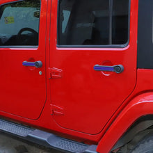 For 2007-2018 Jeep Wrangler JK JKU 4Door Door Handle Trim Insert Cover Strips RT-TCZ