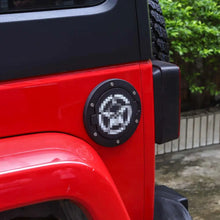 For 2007-2018 Jeep Wrangler JK JKU Fuel Filler Door Cover Gas Cap Gas Tank Cap Black RT-TCZ