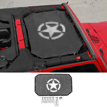 For 2007-2018 Jeep Wrangler JK JKU Half-Length Mesh Bikini Top Sunshade – UV Protection Soft Roof Cover RT-TCZ