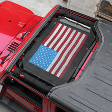 For 2007-2018 Jeep Wrangler JK JKU Half-Length Mesh Bikini Top Sunshade – UV Protection Soft Roof Cover RT-TCZ