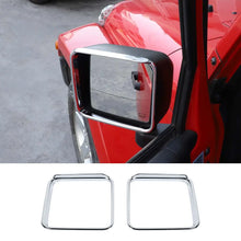 For 2007-2018 Jeep Wrangler JK JKU Rear View Mirror Trim Cover 2 PCS RT-TCZ