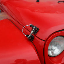 For 2007-2018 Jeep Wrangler JK JKU Stainless Steel Locking Hood Latch Catch Kit RT-TCZ