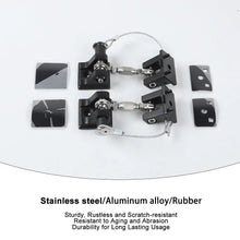 For 2007-2018 Jeep Wrangler JK JKU Stainless Steel Locking Hood Latch Catch Kit RT-TCZ