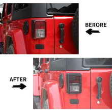 For 2007-2018 Jeep Wrangler JK/JKU Tail Light Guard Protectors Trim RT-TCZ