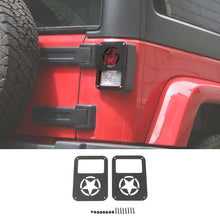 For 2007-2018 Jeep Wrangler JK/JKU Tail Light Guard Protectors Trim RT-TCZ