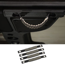 For 2007-2018 Jeep Wrangler JK JKU Top Roll Bar Grab Handles Paracord Grip Narrow Handle RT-TCZ