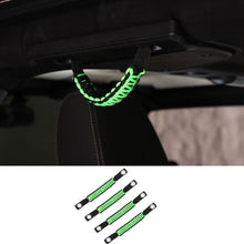 For 2007-2018 Jeep Wrangler JK JKU Top Roll Bar Grab Handles Paracord Grip Narrow Handle RT-TCZ
