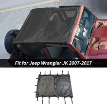 For 2007-2018 Jeep Wrangler JK Leather Roof Convertible Soft Top 2-Door Accessories RT-TCZ
