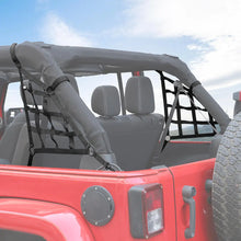 For 2007-2018 Jeep Wrangler JKU 4Door Cargo Side Net Trunk Side Restraint Baggage Mesh RT-TCZ