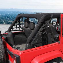 For 2007-2018 Jeep Wrangler JKU 4Door Cargo Side Net Trunk Side Restraint Baggage Mesh RT-TCZ