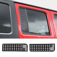 For 2007-2018 Jeep Wrangler JKU 4Doors Rear Door Window Glass Panel Cover RT-TCZ