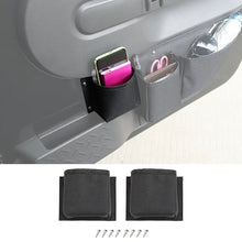 For 2007+ Jeep Wrangler JK JKU JL JLU JT 2/4Door  2*Front Door Storage Pockets Organizer Bag RT-TCZ