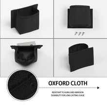 For 2007+ Jeep Wrangler JK JKU JL JLU JT 2/4Door  2*Front Door Storage Pockets Organizer Bag RT-TCZ