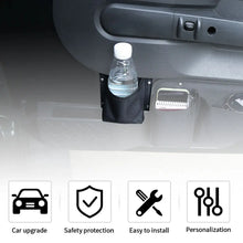 For 2007+ Jeep Wrangler JK JKU JL JLU JT 2/4Door  2*Front Door Storage Pockets Organizer Bag RT-TCZ