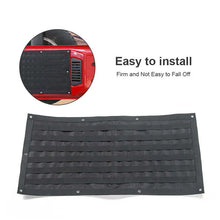 For 2007+ Jeep Wrangler TJ JK JKU JL JLU Black Car Trunk Saddlebag Tool Organizer Tail Door Storage Bag RT-TCZ