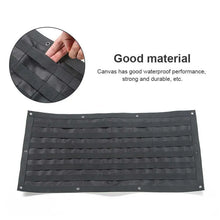 For 2007+ Jeep Wrangler TJ JK JKU JL JLU Black Car Trunk Saddlebag Tool Organizer Tail Door Storage Bag RT-TCZ