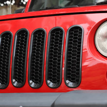 For 2007–2018 Jeep Wrangler JK Clip-in Honeycomb Mesh Grille Insert Trim Cover RT-TCZ