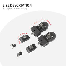 For 2007–2018 Jeep Wrangler JK JKU – Anti-Theft Hood Locking Buckle Catch Latch with Keys RT-TCZ