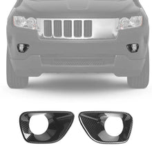 For 2011-2013 Jeep Grand Cherokee WK2 Front Fog Light Cover Fog Lamp Trim Decor RT-TCZ
