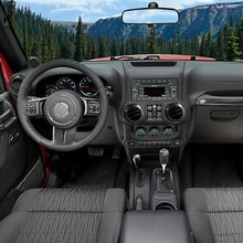 For 2011-2018 2Door Jeep Wrangler JK 10pc Full Set Interior Decor cover Trim Kit RT-TCZ