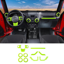 For 2011-2018 Jeep Wrangler JK 2Door 12PCS Interior Trim Cover Kit RT-TCZ