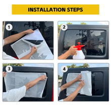 For 2011-2018 Jeep Wrangler JK 4Door Window Decal Rear Window Sticker Canada Flag RT-TCZ