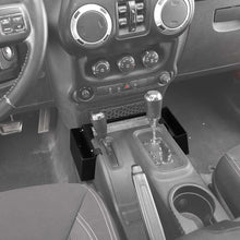 For 2011-2018 Jeep Wrangler JK Aluminum Alloy Tray Gear Shift Center Console Storage Box RT-TCZ