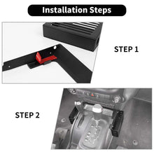 For 2011-2018 Jeep Wrangler JK Aluminum Alloy Tray Gear Shift Center Console Storage Box RT-TCZ