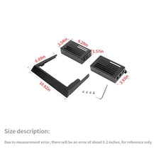 For 2011-2018 Jeep Wrangler JK Aluminum Alloy Tray Gear Shift Center Console Storage Box RT-TCZ