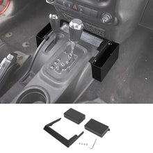 For 2011-2018 Jeep Wrangler JK Aluminum Alloy Tray Gear Shift Center Console Storage Box RT-TCZ