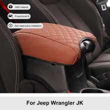 For 2011-2018 Jeep Wrangler JK Center Armrest Box Leather Case RT-TCZ