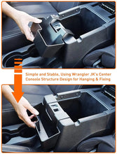 For 2011-2018 Jeep Wrangler JK JKU Dash Console Door & Trunk Storage Box RT-TCZ