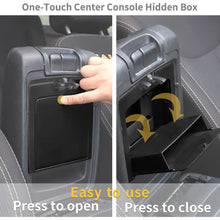 For 2011-2018 Jeep Wrangler JK JKU Front Center Console Armrest Hidden Storage Box RT-TCZ