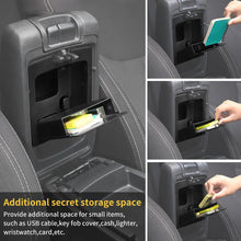 For 2011-2018 Jeep Wrangler JK JKU Front Center Console Armrest Hidden Storage Box RT-TCZ