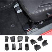 For 2011-2018 Jeep Wrangler JK JKU Front & Rear Seat Screw Protector Cover Trim RT-TCZ