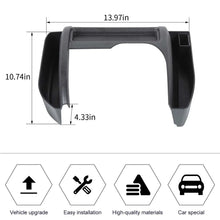 For 2011-2018 Jeep Wrangler JK JKU Gear Shift Console Storage Box Side Tray Organizer, Reserved USB Charger Extender Slot, Black RT-TCZ