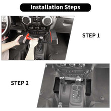 For 2011-2018 Jeep Wrangler JK Passenger Side Grab Handle Insert & Gear Shift Center Console Storage Box RT-TCZ